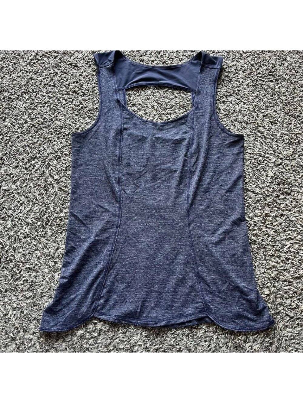 Lululemon Navy Blue Swiftly Tech Tank Top XS/S Athleisure Yoga Gym Feminine